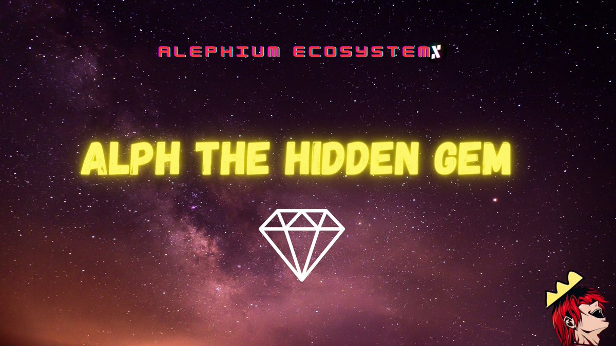 hey #enthousiast let me introduce you this hidden Token #Gem called  $ALPH : 

- Your Ticket to a Secure Blockchain!

🚀 What's ALPH?

 It's the token powering Alephium's blockchain, keeping it decentralized and secure.

💰 Tokenomics: 

We've got a max supply of 1 billion ALPH,