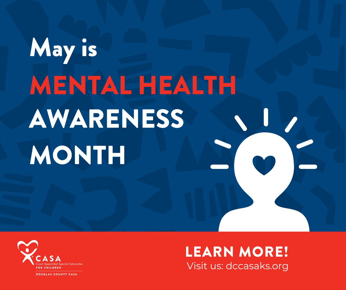 May is Mental Health Awareness Month, and we encourage you to help support CASA’s mission to support children navigating the foster care system. Learn more by reading our director’s new post on mental health: dccasaks.org/post/may24mham
