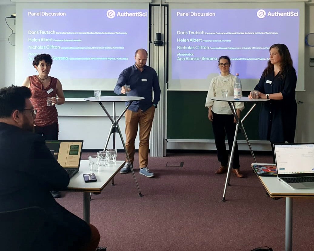 Thank you to all those who joined us for the workshop at MPI, Potsdam - we had a fantastic time sharing ideas about scientific journalism and how to mitigate the spread of misinformation, and received such supportive feedback from attendees.