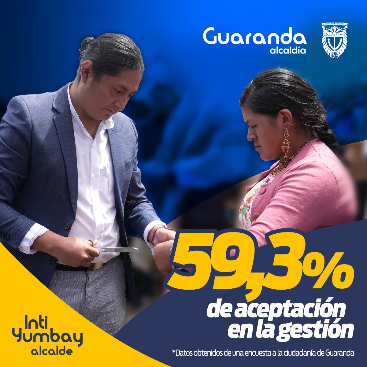 Aceptamos estos resultados con humildad. Seguiremos trabajando y mejorando, aprendiendo de los errores y corrigiéndolos. Escucho sus necesidades, Guarandeños, y haremos énfasis en mejorar la vialidad.

¡Guaranda se transforma! ☑️