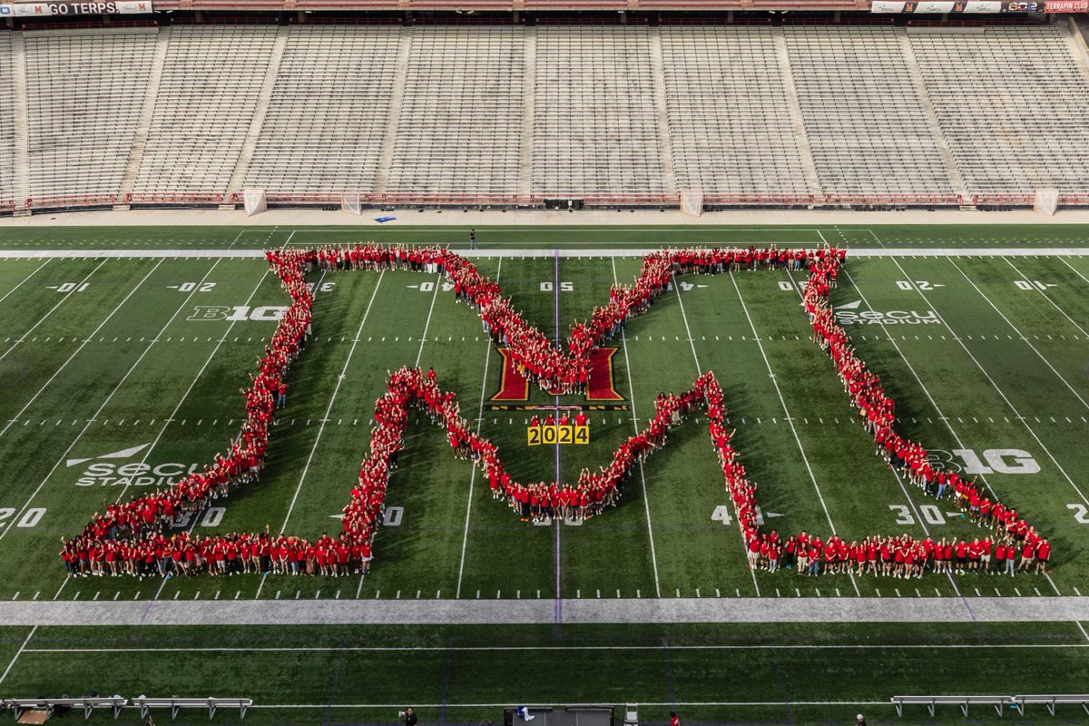 The Class of 2024!

Congrats on earning a degree from the best school in the world. You are Terps for life ❤️