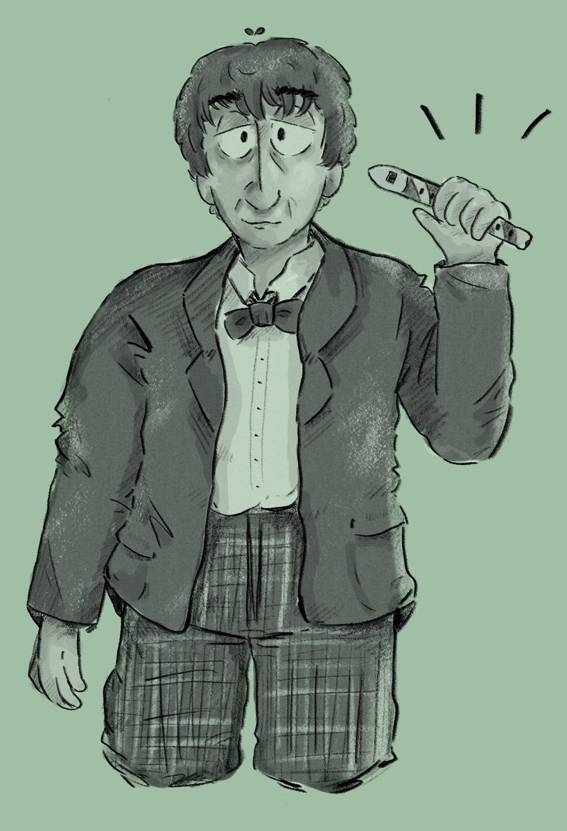 emforsters's tweet photo. drew my bestie 2nd doctor while watching the web of fear 
#doctorwho #classicwho #seconddoctor #artistsontwitter #digitalart #illustration #clipstudiopaint https://t.co/Av7RpRpRdw