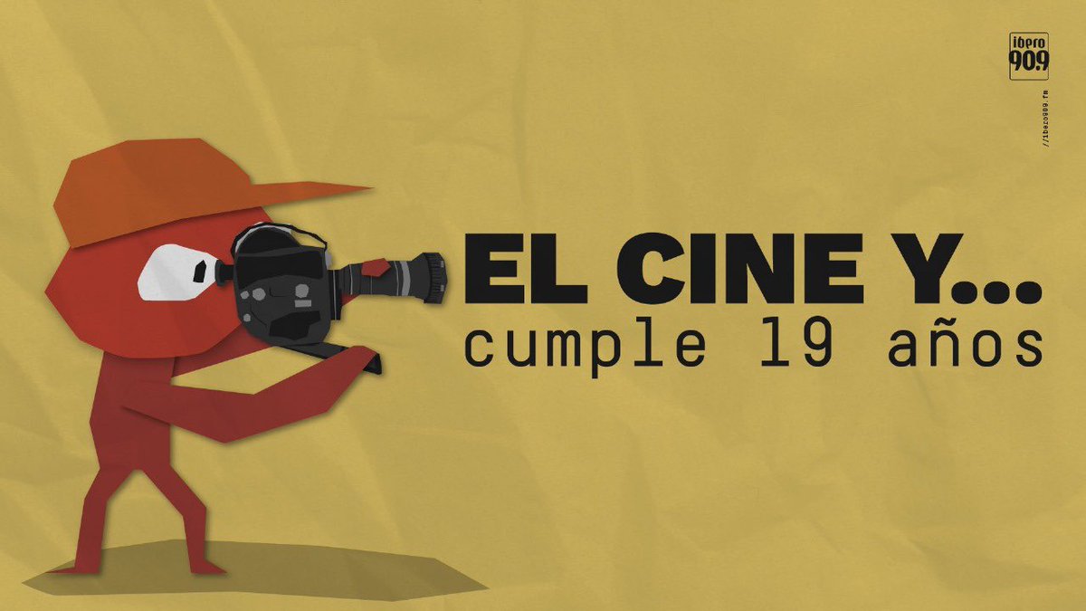 Felicitamos a @ElCiney909 de @Ibero909FM por su reciente Aniversario, gracias a @elmoremoreno y a todo el equipo del programa por 19 años de difusión al cine y por todo el apoyo de su parte al GIFF