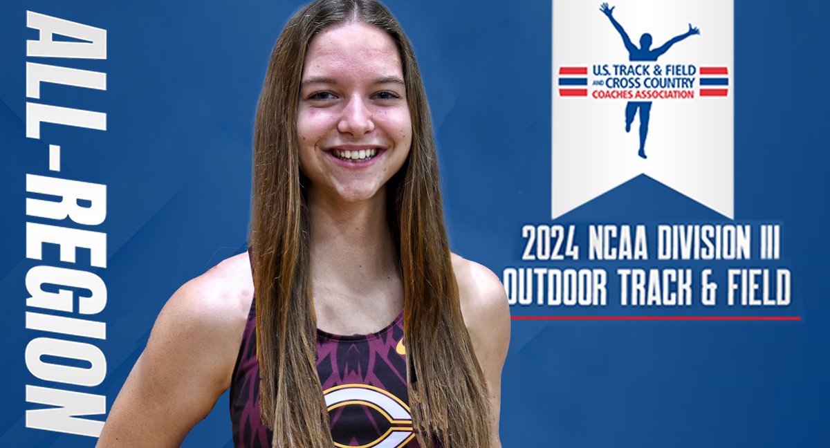 𝗨𝗦𝗧𝗙𝗖𝗖𝗖𝗔 𝗔𝗟𝗟-𝗥𝗘𝗚𝗜𝗢𝗡! Corngrats to first-year thrower Genevieve Gruba (Enderlin, N.D.) , who earned USTFCCCA North All-Region honors for finishing in the Top 5 in the region in the javelin. 𝗗𝗘𝗧𝗔𝗜𝗟𝗦: tinyurl.com/dwcmexn7