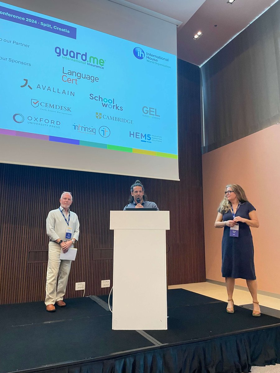 IHWorld's tweet photo. IH Directors enjoyed the first day of sessions at the #IHDirConf2024.
We explored thought-provoking new perspectives, a group coaching experience, discussions on benchmarks and educational leader wellbeing
#InternationalHouse #ihworld #ihnetwork https://t.co/DqUDZGU4jH