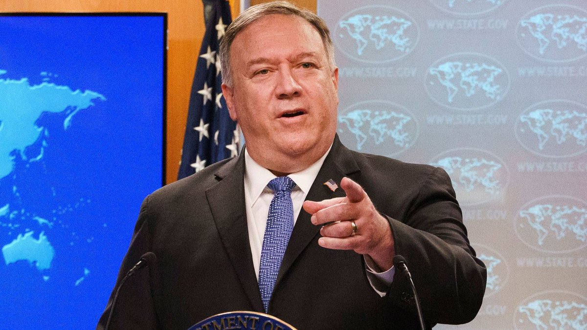 🇺🇸🇮🇱🇺🇳🚨‼️ Former CIA director Pompeo calls to sanction the ICC, for persecuting Israel. -> So much for the rules based order.