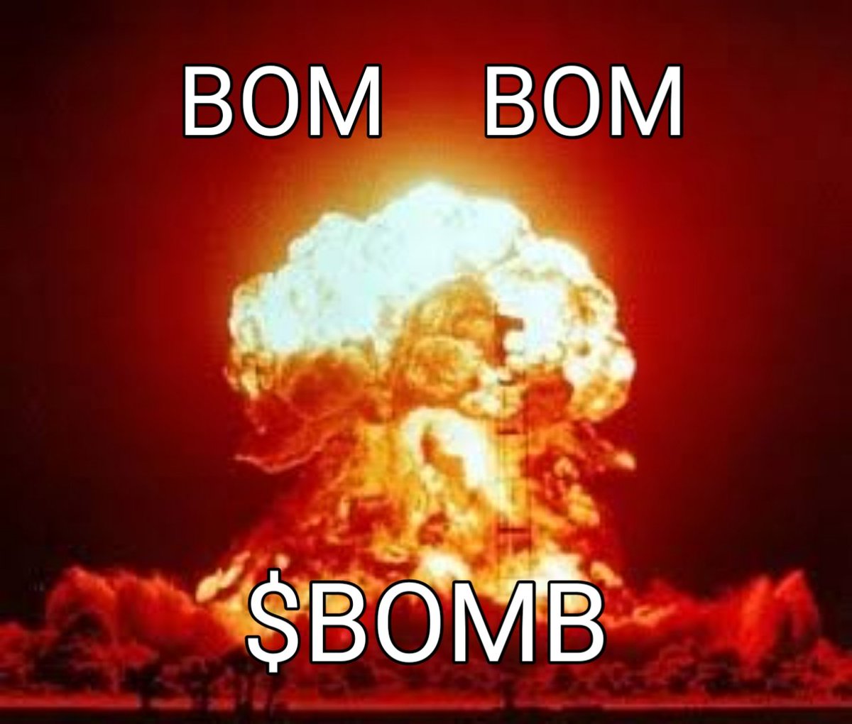 @BombBlast_ Just launched! 🚀 Get in on $BOMB fast!

we are still fucking early🤑🤑🤑 real bullish on $BOMB