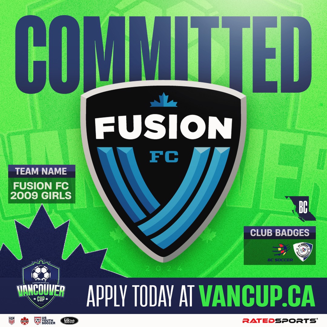 Vancouver Cup Confirmed Team 🤝🇨🇦

Fusion FC 2009 Girls will be competing at the Vancouver Cup this Summer!

Visit the link in our bio to register your team today!✍️

#ratedsportsgroup #usys #vancup #usclubsoccer #usyouthsoccer