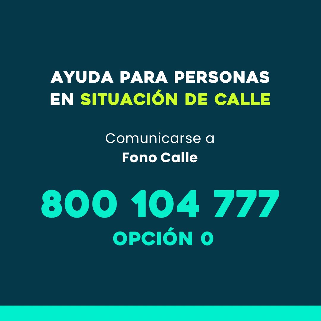📣 Ante el sistema frontal 🌧️, informamos a la comunidad de algunas ayudas de emergencia que están disponibles 24/7 a través del ☎️ teléfono de Seguridad Comunitaria 1453 o presencialmente en los horarios del Departamento de Atención Social.