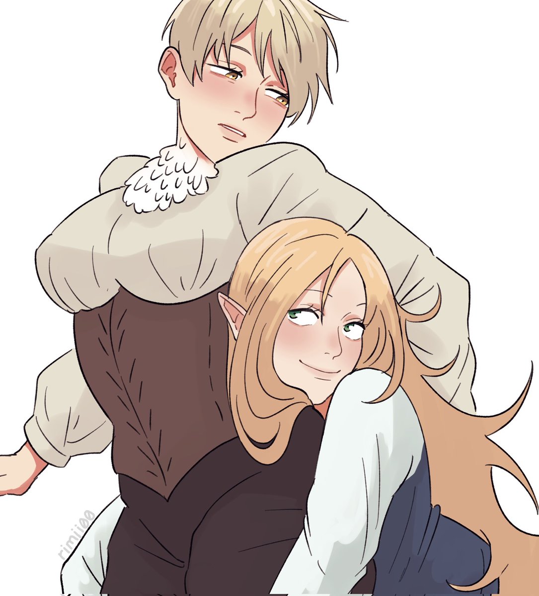 rimii00's tweet photo. I love falin with short hair 
#DungeonMeshi #farcille https://t.co/gy4xXHRIWg