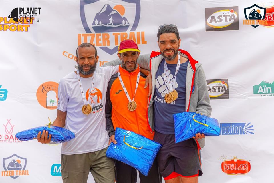 BouchtaJebli's tweet photo. @mkhoumania Merci Simo. Précision : Podium catégorie V2 ✌️👴🏼
#Itzer #Trail #100km https://t.co/MZ4wS1ANnE