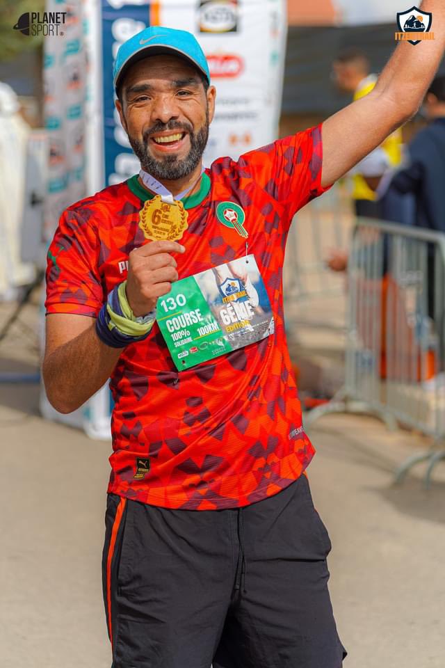 BouchtaJebli's tweet photo. @mkhoumania Merci Simo. Précision : Podium catégorie V2 ✌️👴🏼
#Itzer #Trail #100km https://t.co/MZ4wS1ANnE