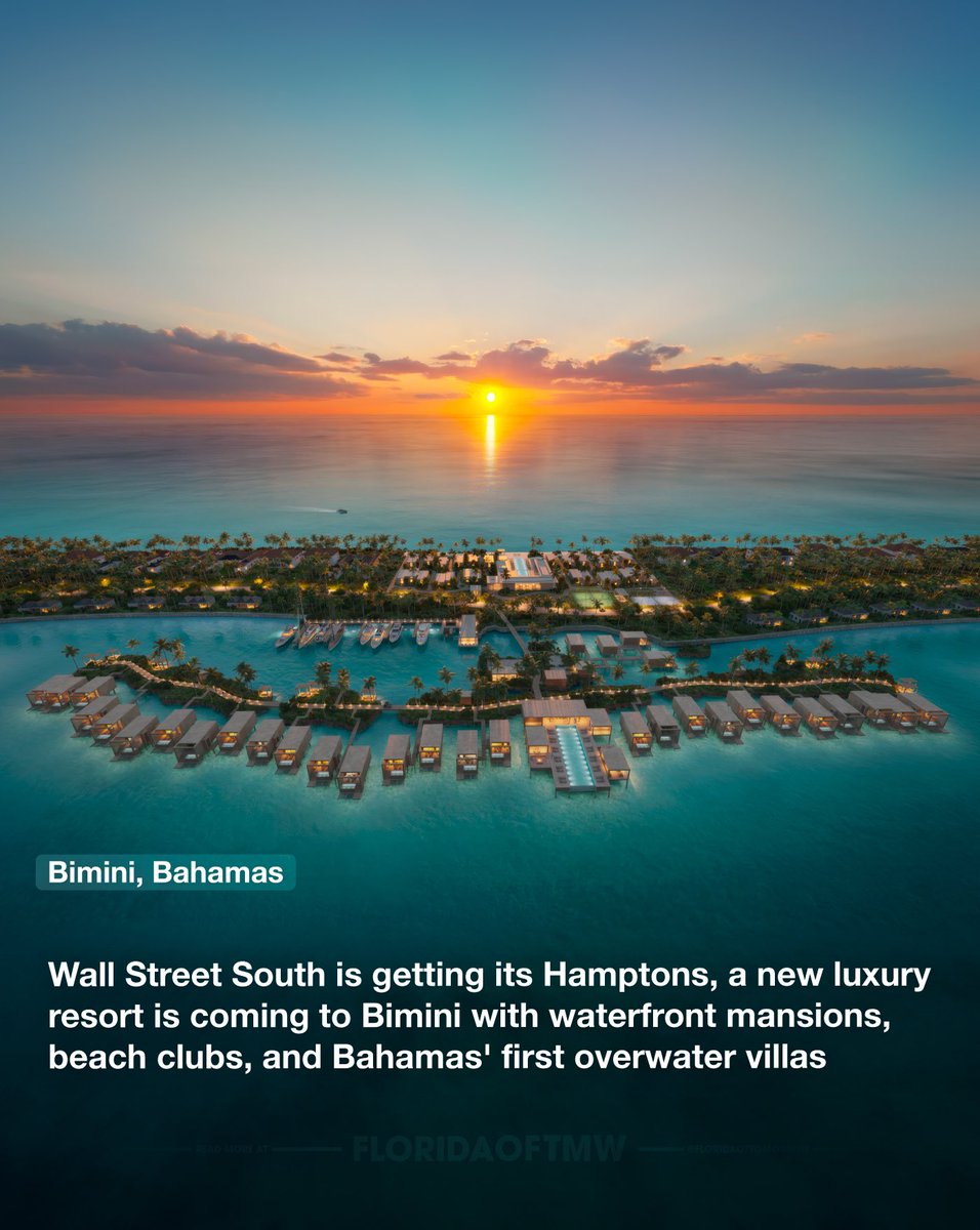 Developer Rafael Reyes is creating a luxurious retreat on Bimini, a Bahamian island just 48 nautical miles from the Florida coast, to cater to affluent professionals from West Palm Beach and Miami. The $245 million Rockwell Island project will feature 54 waterfront mansions,