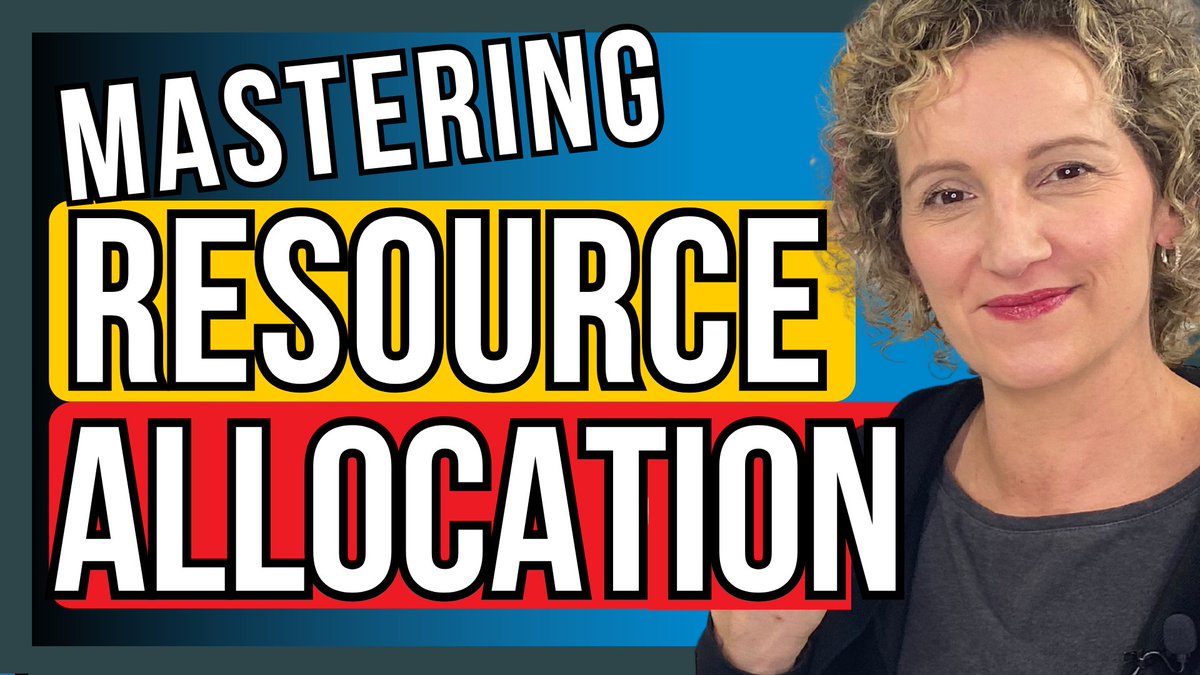 Project resources are people–they take vacations/ get sick/ have many things impacting their time. It falls to the project manager to mitigate + minimize the challenges that come with allocating project resources! Watch this video for all my strategies: youtu.be/N_UbPsGrOUI