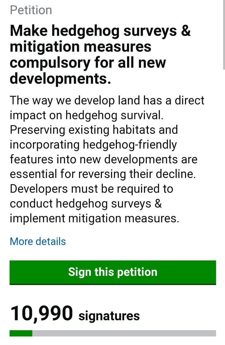 Only 8 people stepped up for #hedgehogs in the last 24 hours. ☹️
My OH says too many just don't care about wildlife &amp; at this point I'm inclined to agree. Every day another news story about tawny owls being shot, hedgehogs strimmed to death or set on fire, hedges full of nesting