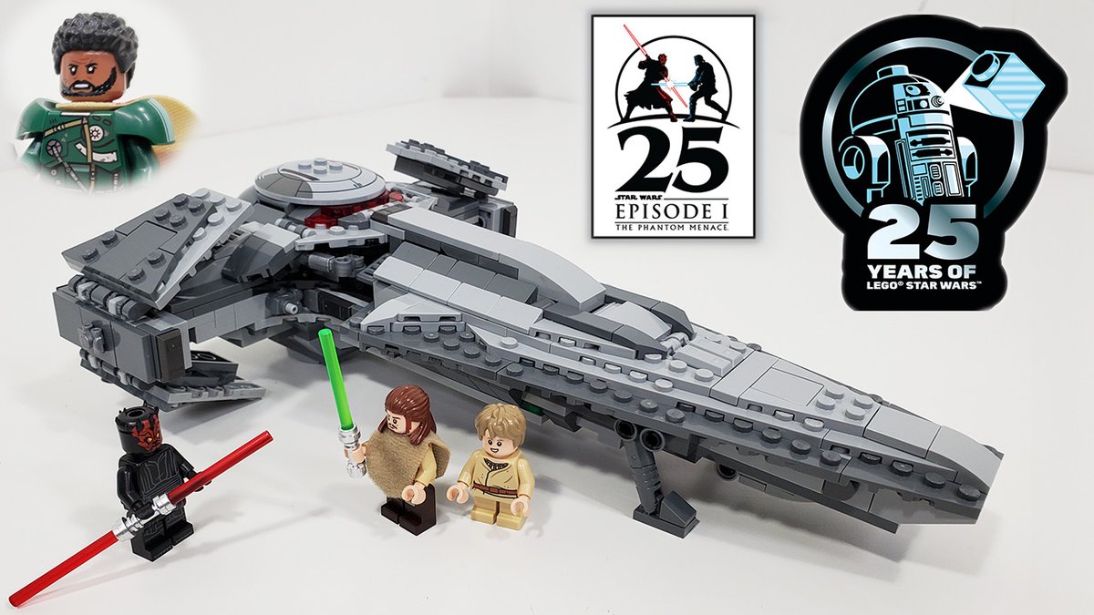 #LEGO #StarWars Review: 75383 Darth Maul's Sith Infiltrator (2024 Set) Missing Stuff? - youtu.be/YowYdSRweb4?si…