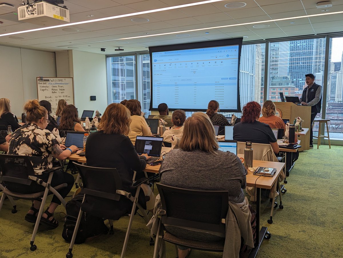 Day 2 of the Advanced Marketer #TrailblazerBootcamp with Chris Frias!  Looks like we are heading on a journey into Journey Builder!