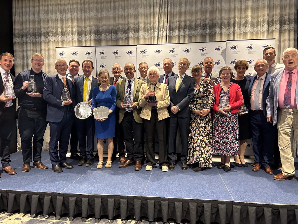 👏🏻 Congratulations to all the award winners at the National Hunt Breeders’ Awards Evening and a special thank you to @GoffsUK , @RacingTV, @skysporstsracing and all awards sponsors.     #TBAawards #NHracing #thoroughbred #NHBreedersAwards