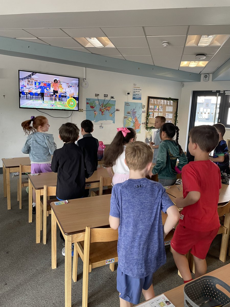 As part of Mental Health Awareness week, we looked at how physical activity can impact our mental health positively 🧠 <a href="/CroxtethC/">CroxtethCPS</a>