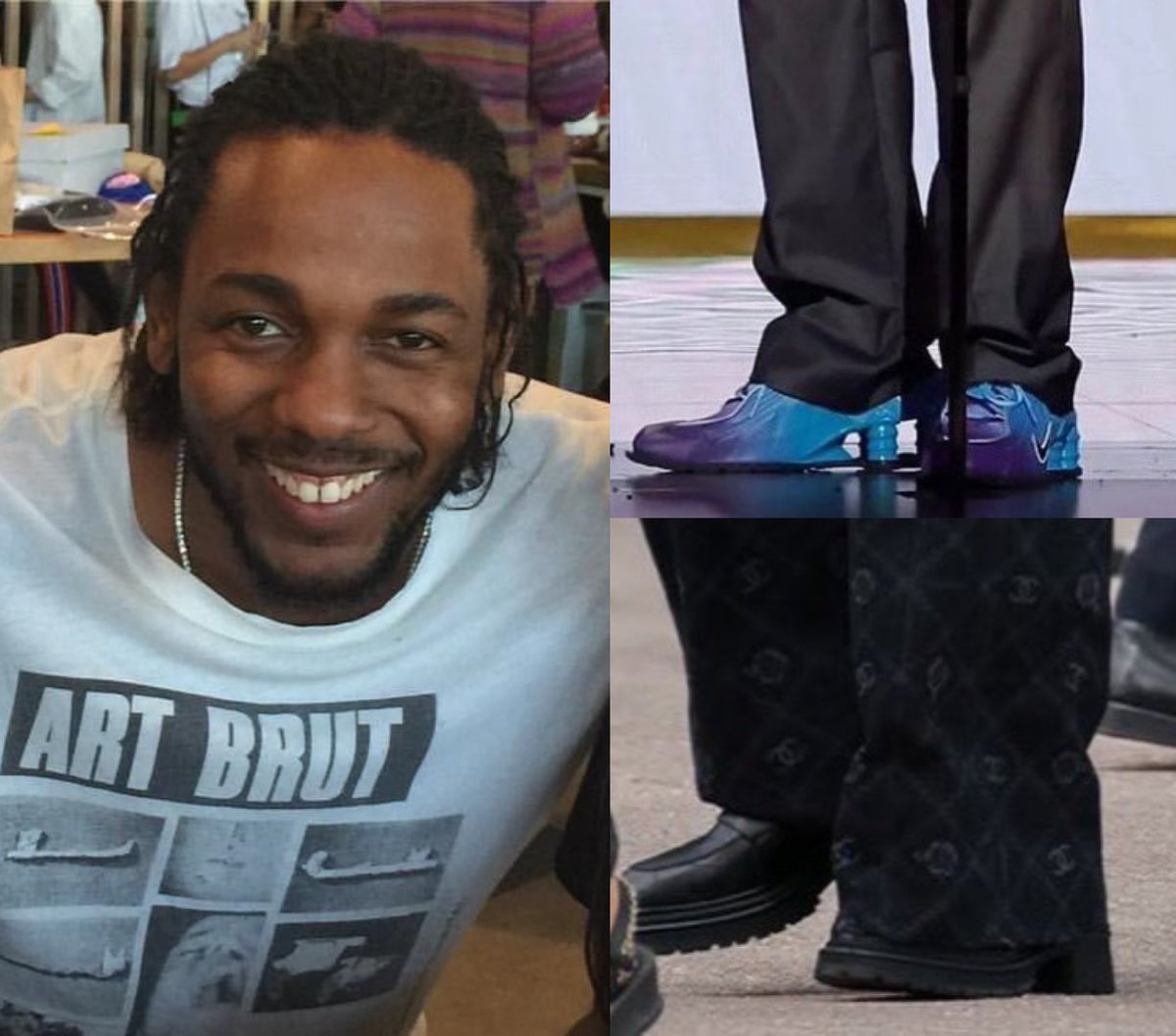 Kendrick Lamar is trending after fans noticed he wears high heels 💀