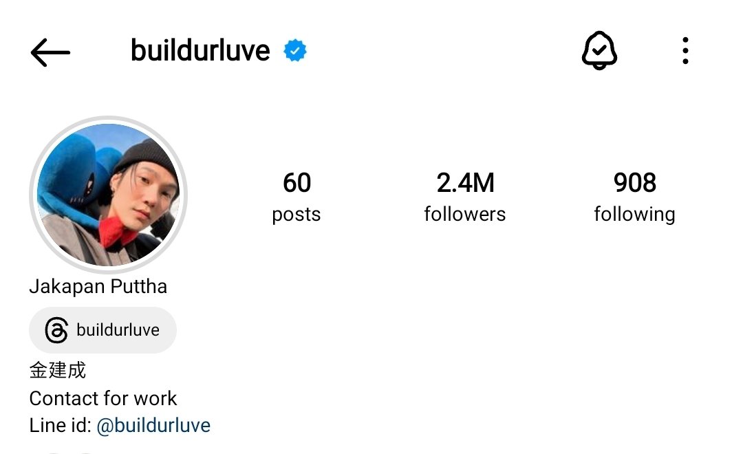 BibleBuildLatam's tweet photo. Build ya tiene la verificación en Instagram! Estamos muy felices por él, sabemos que seguirá alcanzando nuevas cosas 💙
BIU IG BLUE CHECK
#BuildIGverified https://t.co/0W0jv1HiXD