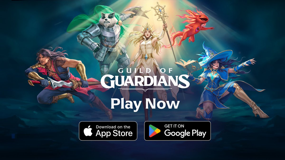 1bertur's tweet photo. @GuildOfGuardian  now live and available on iOS and Google Play: Embark on a thrilling journey through a vibrant fantasy realm filled with haunting quests, powerful Guardians, and epic battles against the sinister forces of darkness. https://t.co/yqDjhrCvQ6
