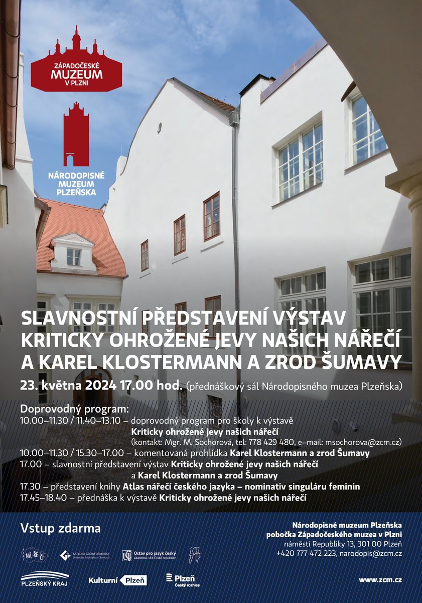 nmp_plzen's tweet photo. Právě pro Vás připravujeme vernisáže ihned dvou výstav. Rádi Vás ve čtvrtek 23. května v našem muzeu uvidíme! https://t.co/Boi0HbGCwn