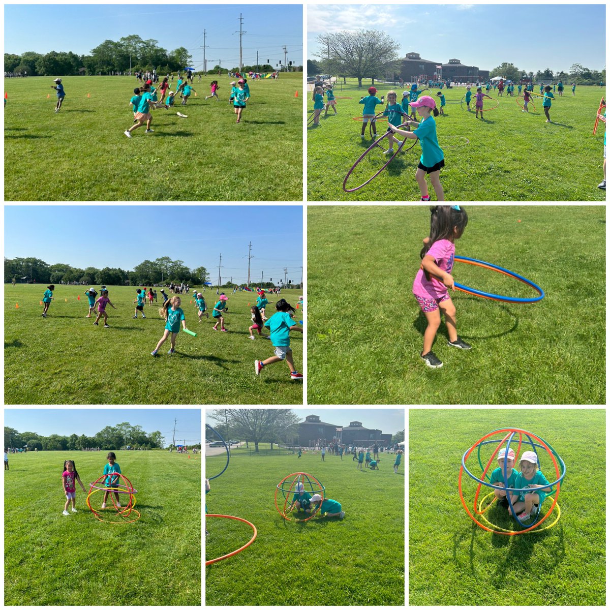 MrsWorkmanHECS's tweet photo. So much field day fun! Here we go, starting with tug of war, relay races, noodle tag, and hula hoops! @HeritageECS https://t.co/OWh9KDEiZN
