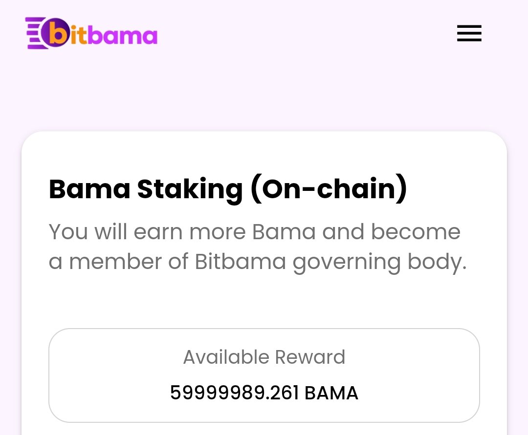 The bull 🐂 🐂 are back and printing. $BAMA is your access in Phase II. 60M BAMA in the staking pool. -BAMA staking: https://www.bitbama. io/staking #Bitbama $BAMA #EmotionlessAI