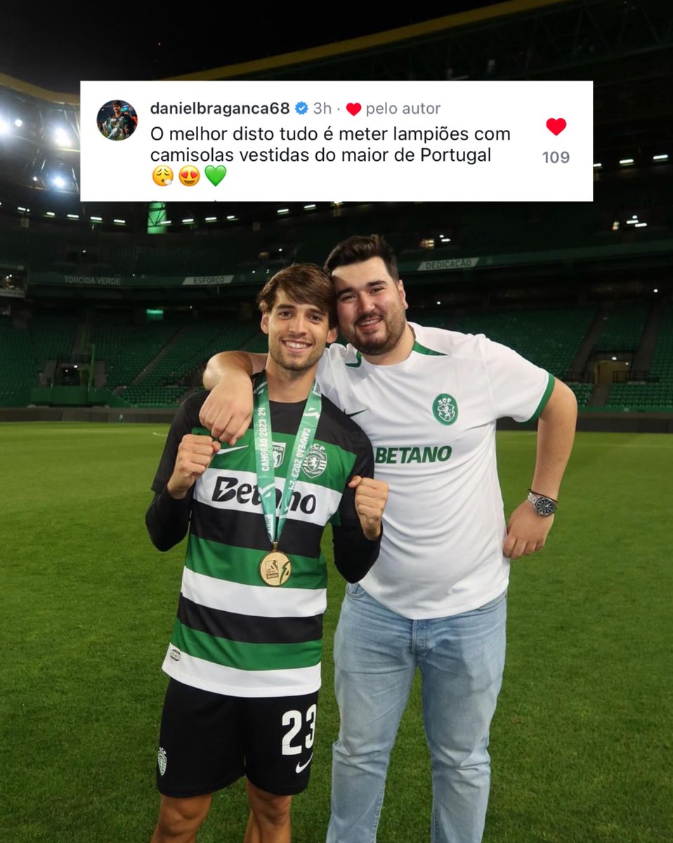 Bragança num post de um amigo 😂😂