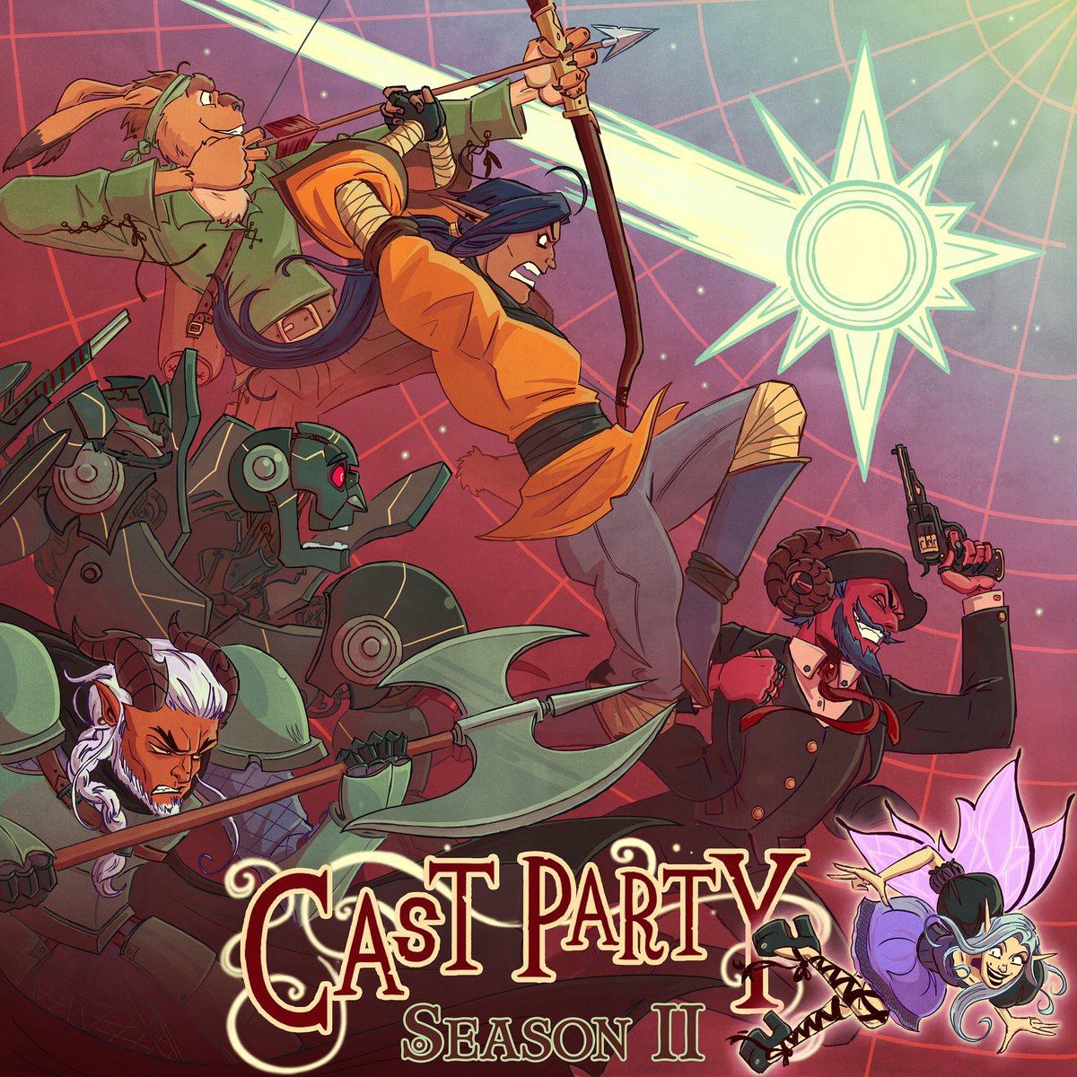 🎬WELCOME TO ICARIA⚔️

Campaign 2 Ep.1 is FINALLY HERE! 🔥

Our original cast, now joined by <a href="/Luiscarazo/">Luis Carazo</a> and <a href="/RaquelSkelling/">Raquel Skellington #LARPersForBLM</a> , featuring a brand new homebrew world to explore, new characters to fall in love with, and a new story to sink your teeth into 💜

open.spotify.com/episode/3OlJLL…