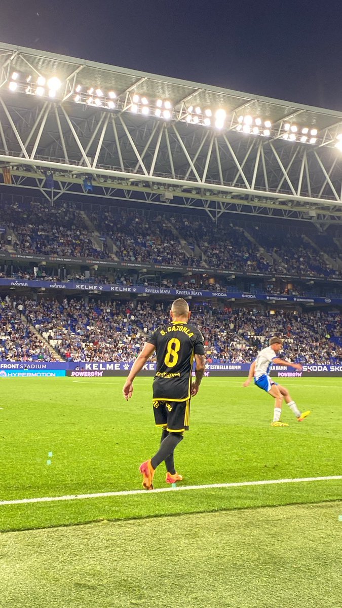Took some time off from tennis to watch this absolute baller live 🤩🪄 #SantiCazorla