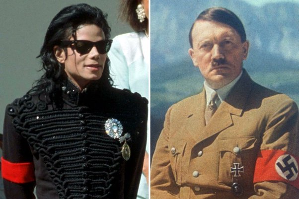 Michael Jackson knew!   

That's why he wore "Nazi" colors, collected German memorabilia, and wore the armband.... and it is why they ruined him with false allegations, and then poisoned him. From lyrics of one of his biggest hits: 
******** 
Beat me, hate me 
You can never break
