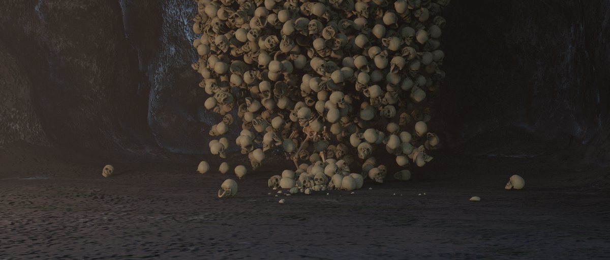 New Case study "Skulls Temple"  by Andres de Mingo using #Pulldownit for destruction effects
thinkinetic.blog/2024/05/20/sku…