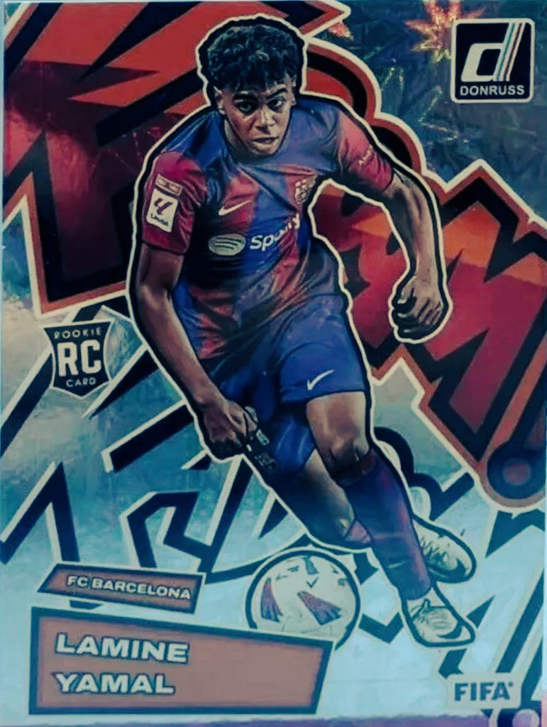Card_Kent's tweet photo. El Kaboom de Lamine Yamal se vendió por 1840 € y el de Endrick por 1610
El hype por estos dos novatos está por las nubes y en nada los veremos cara a cara en un Clásico ⚽🏟️ https://t.co/gx7Y2cvo8K