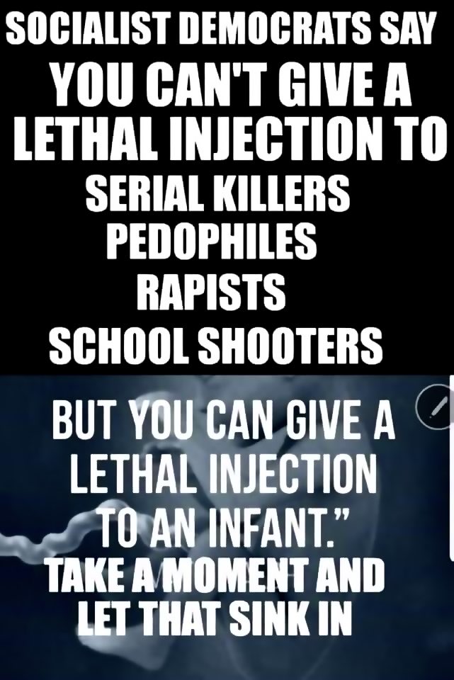 #Political #pedophiles #serialkillers #abortion #DemocratsAreCorrupt #FJB #liberallogic #politicalmeme #absurd