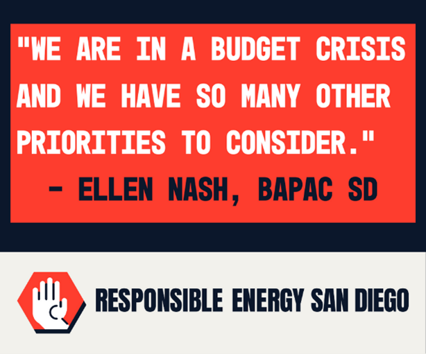 The <a href="/sdut/">The San Diego Union-Tribune</a> story makes it clear – San Diego doesn’t support a government takeover of the electric grid. The City is already struggling with affordable housing, homelessness, and local streets and roads let’s focus on our priorities. bit.ly/4bGaSeA| responsibleenergysd.com