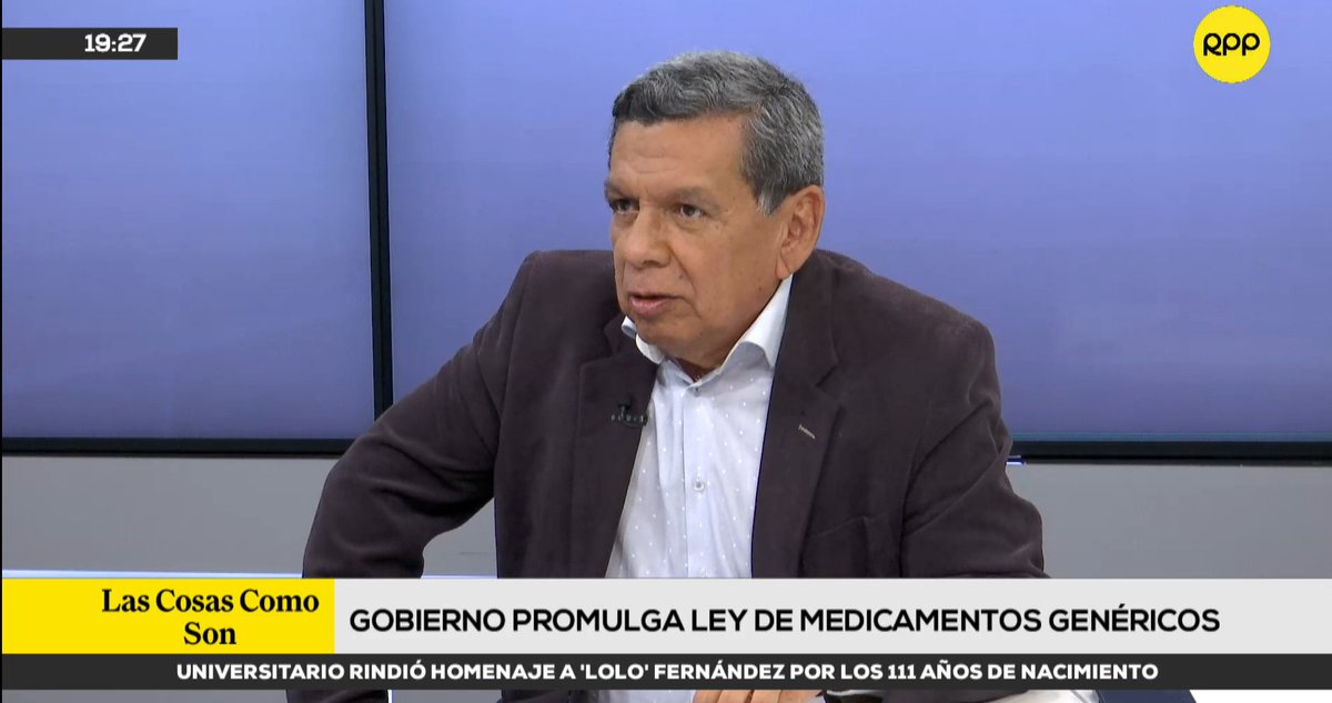 🔴 #EnVivo: Hernando Cevallos, exministro de Salud, habla sobre las ventajas y desventajas de la nueva ley de medicamentos genéricos. 📺 ► Movistar 10 - 710 HD