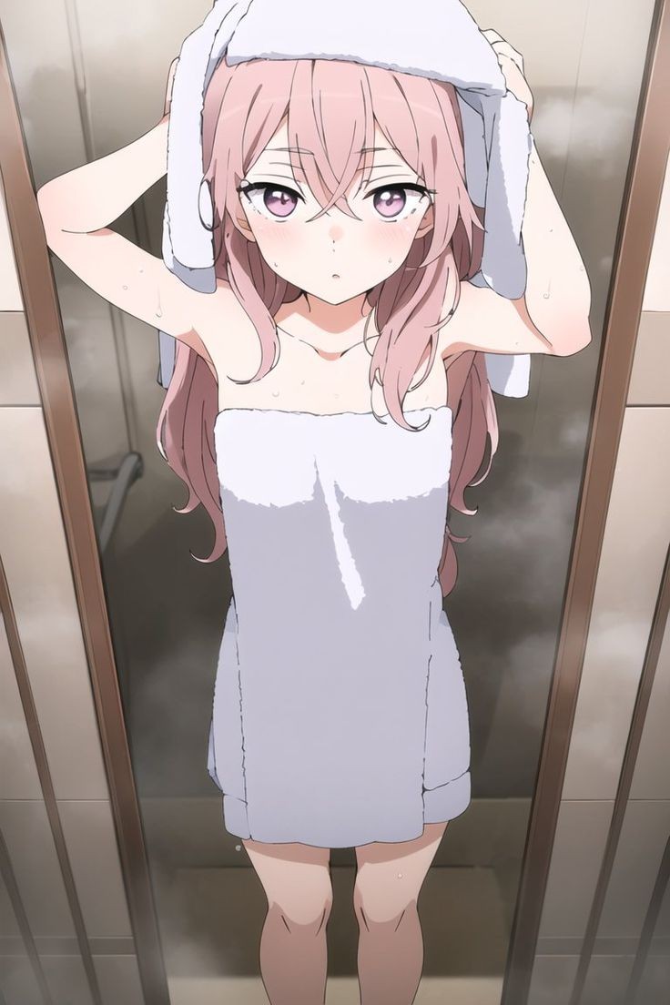 ㅤㅤ
ㅤㅤㅤacaba de salir de la ducha, pero no sabía que había alguien esperándola fuera.ㅤㅤ
ㅤㅤㅤ