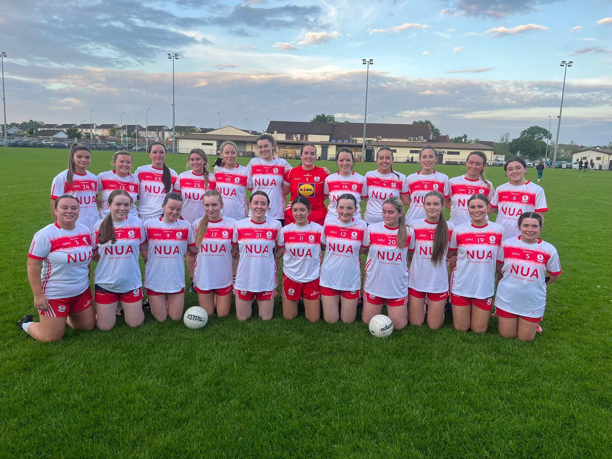 A significant day for our club!! Our Junior ladies are finally up and running after a game this evening. Great to see so many new and old faces. We’re looking forward to seeing them improve as the summer goes on! Éire Óg Abú 🔴⚪️ @CarlowLGFA