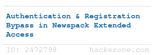 Automattic disclosed a bug submitted by xurizaemon0: hackerone.com/reports/2472798 #hackerone #bugbounty