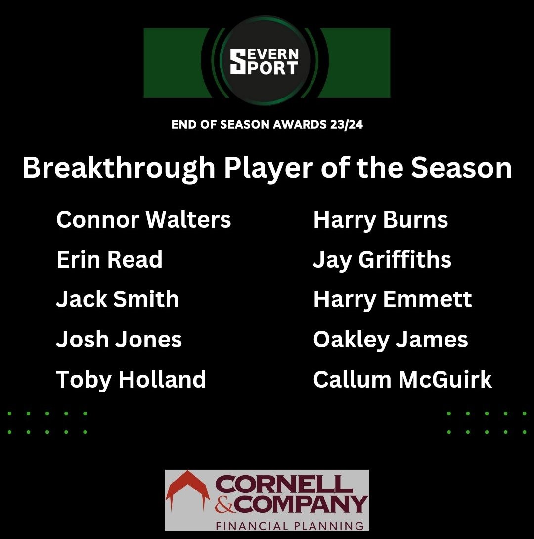 SaracensFC's tweet image. Congratulations to Oakley, Jamie and Leah for their nominations in @SevernSport end of season awards!! Much deserved 🟡🔵