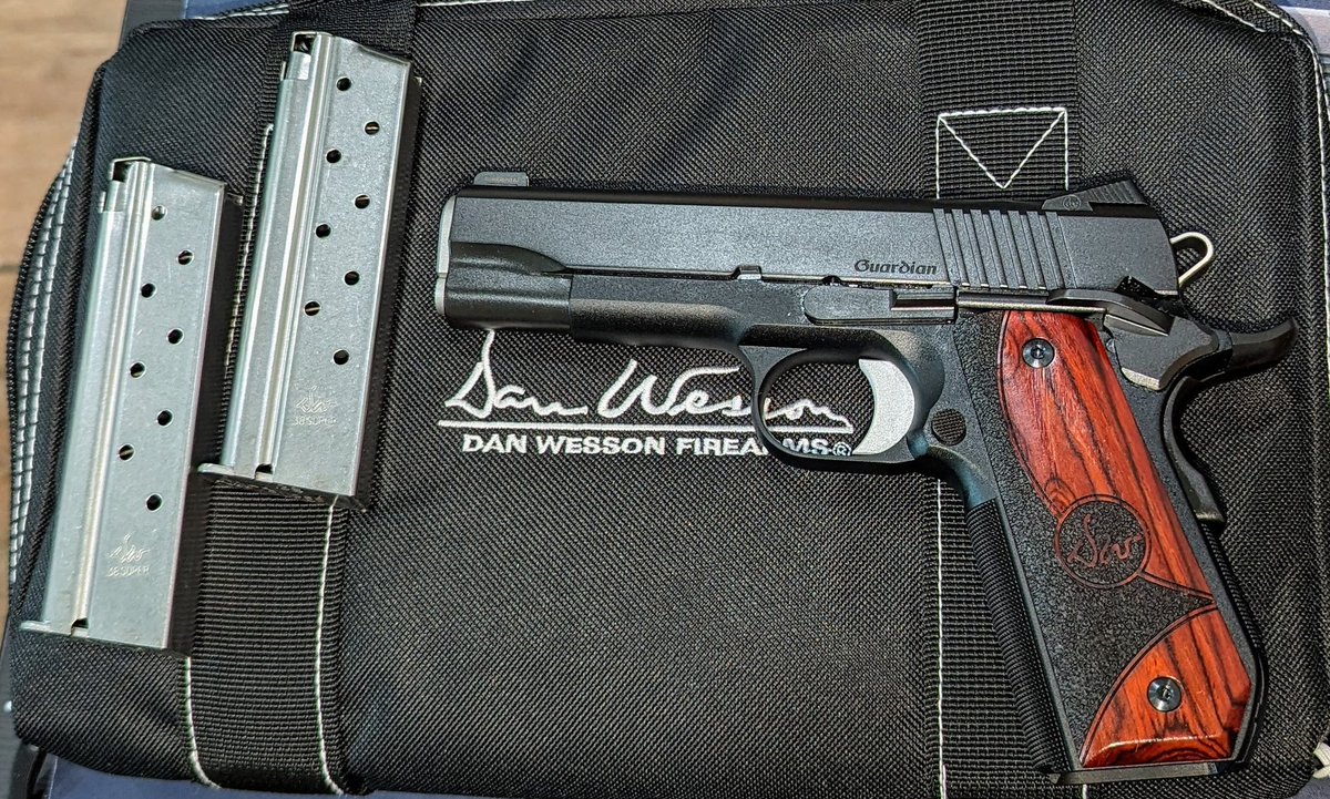 ArmorUpSafety's tweet image. New arrival, Dan Wesson Guardian 38 super. It’s so beautiful 
#danwesson
#danwessonguardian
#38super
#armorupsafety