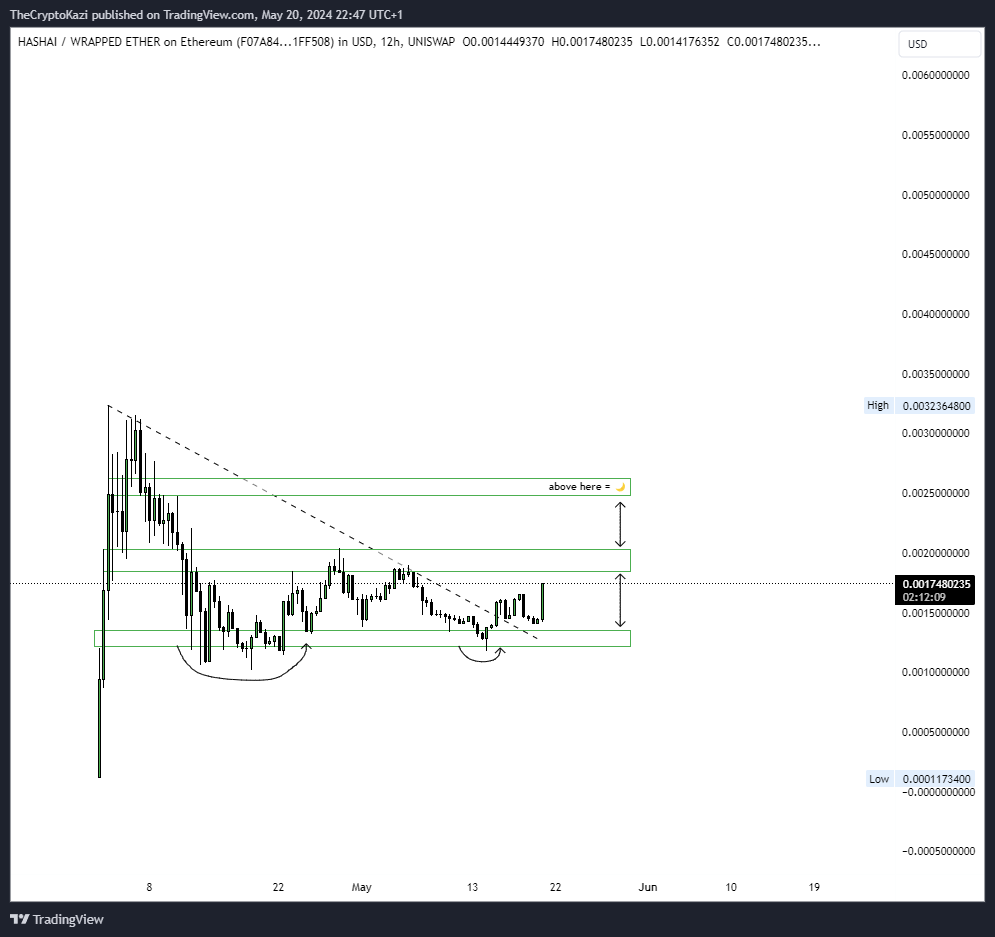 $HASHAI ready for it's moon mission 🌙

Imagine selling this beast before it runs to Multi Billion Dollars.