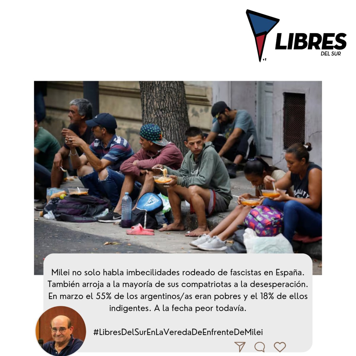 📝| Humberto Tumini vía X (Twitter).

#LibresDelSurEnLaVeredaDeEnfrenteDeMilei

#LibresDelSur #Pilar #delviso #astolfi #derqui #villarosa #zelaya #lagomarsino #manuelalberti #manzone  #manzanares