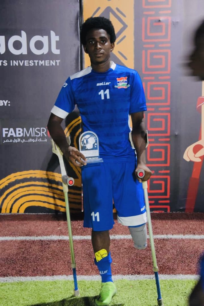 EbrimaSonko5's tweet image. Ebrima Jallow, Star 💫 Boy

Man Of The Match

#TogetherAnythingIsPossible

#Disability is not #Inability