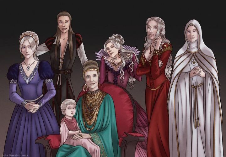 A morte dos filhos e a reação do Jaehaerys e principalmente da Alyssane no Reinado deles, é muito mais pesada que qualquer morte Targaryen da Dança.