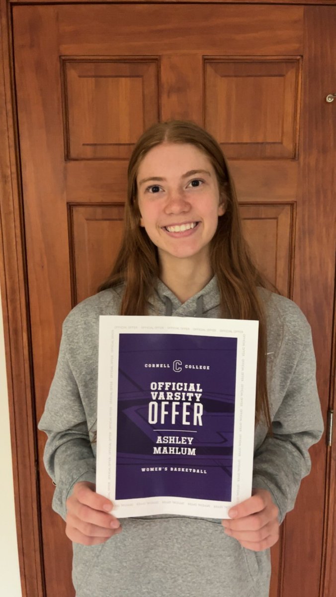 Excited to have received my first offer from <a href="/CornellRamsWBB/">Cornell WBB</a>!! Thank you to <a href="/coachbrase/">Brent Brase</a> and <a href="/CoachRose__/">Rose Shimaoka</a> for this amazing opportunity!!