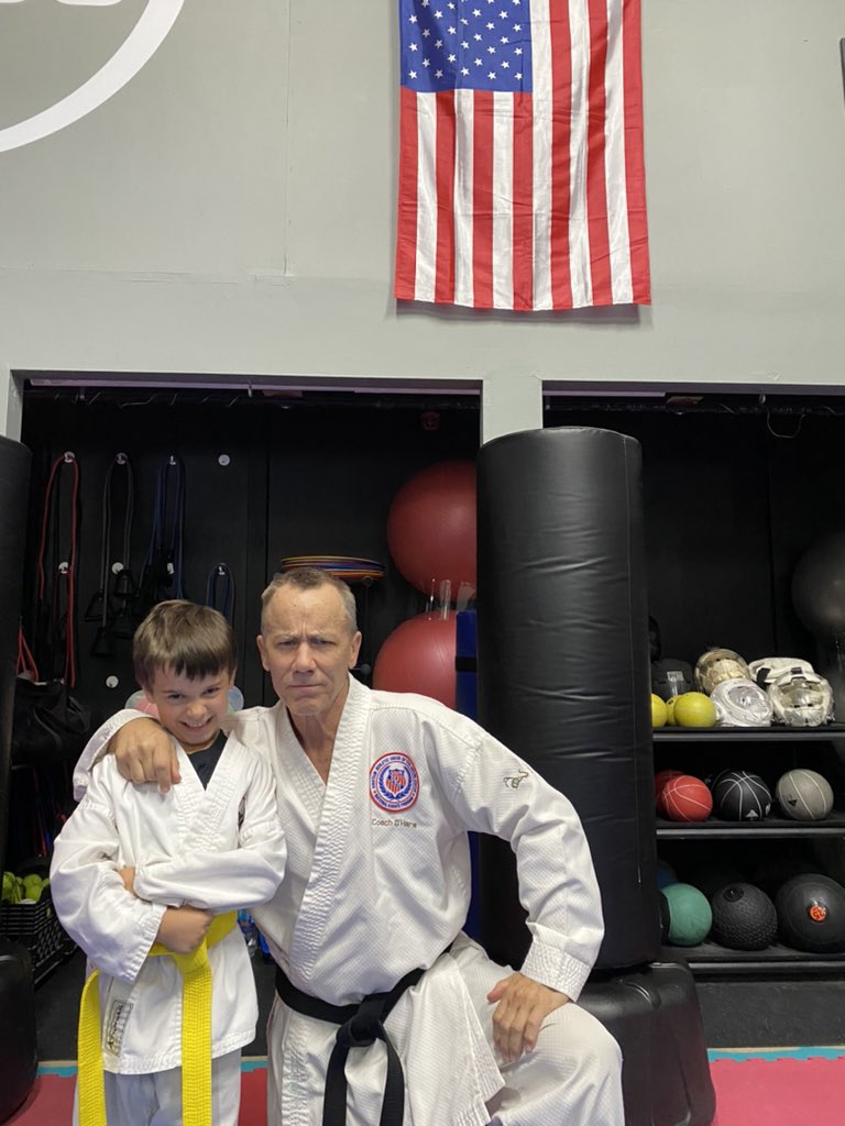 We have a yellow belt!