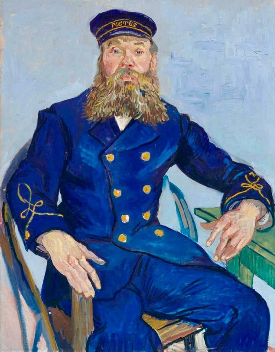 Vincent van Gogh, Cartero Joseph Roulin, 1888